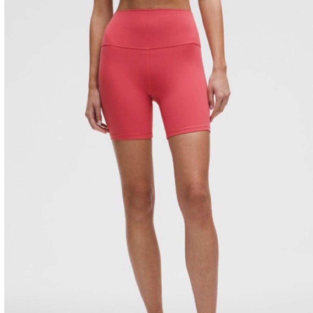 Lululemon Align High Rise Short 6” NWT DesertRed